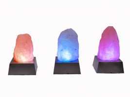  21 Соляной кристалл на подставке LED