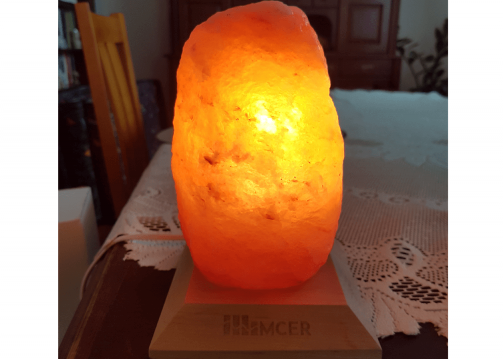 Spersonalizowana Lampa solna jako świąteczny prezent. 